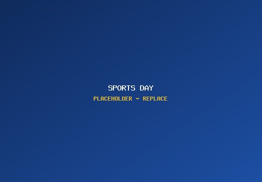 Students at Inter-House Sports Day