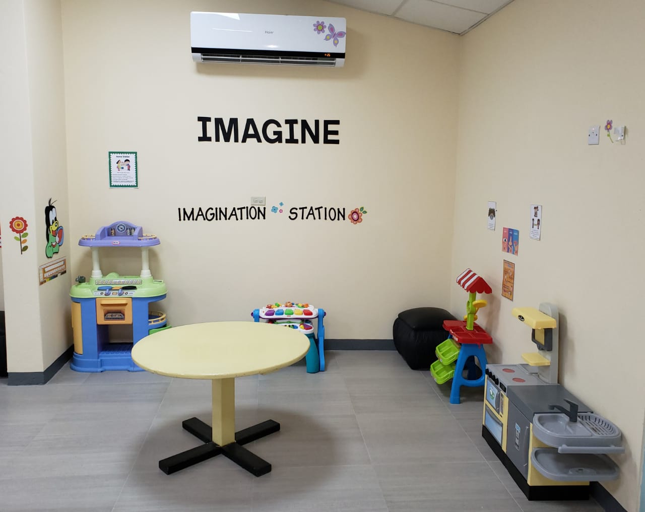 Pre-school children learning through play