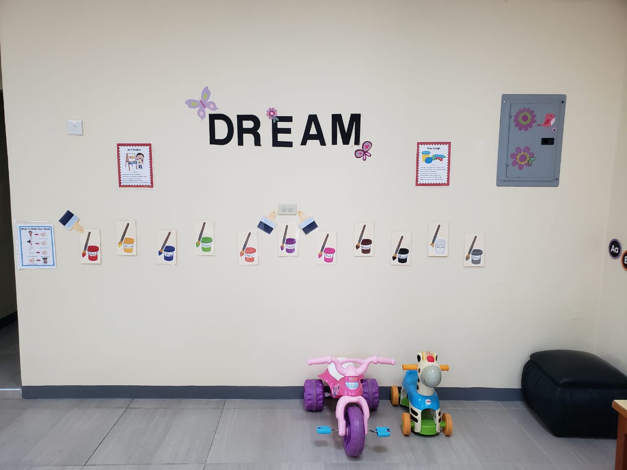 Pre-school children learning through play