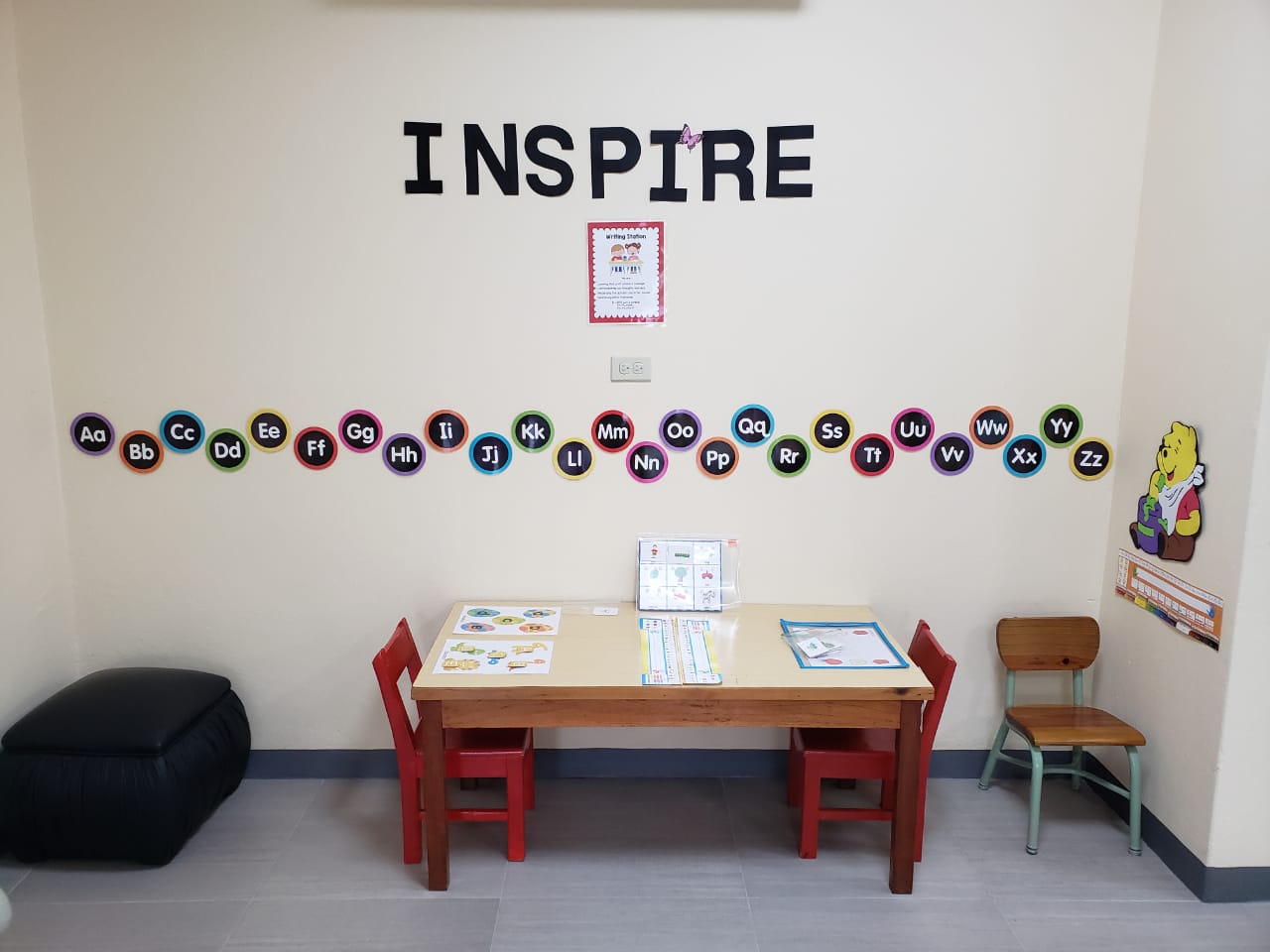 Pre-school children learning through play