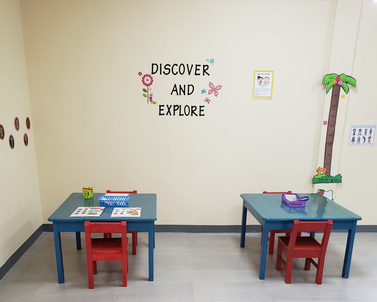 Pre-school children learning through play